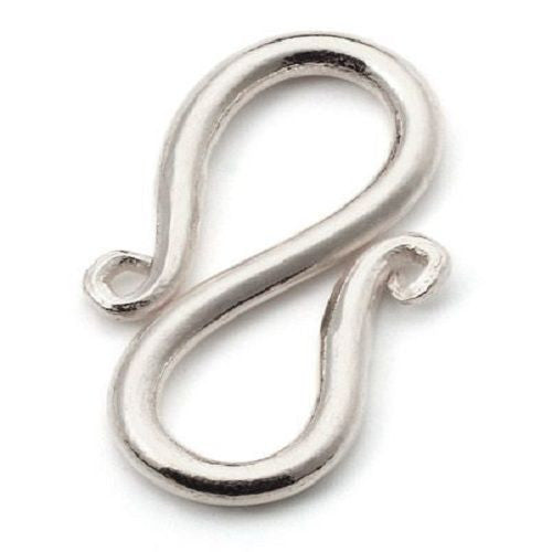 S-Schließe 12mm, Silber - 1