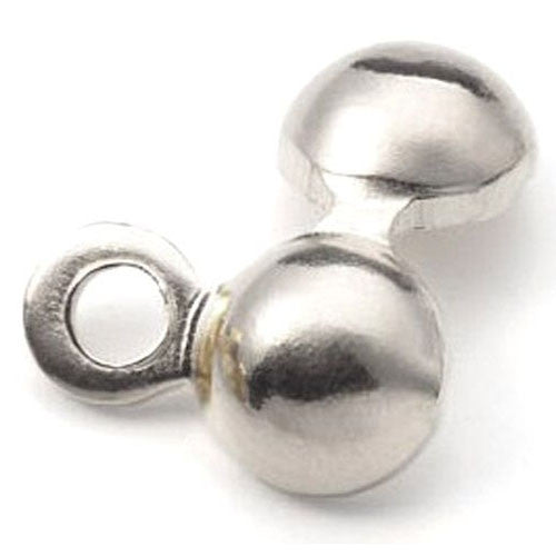 Klappkapseln 3mm, Silber Griffin - 1