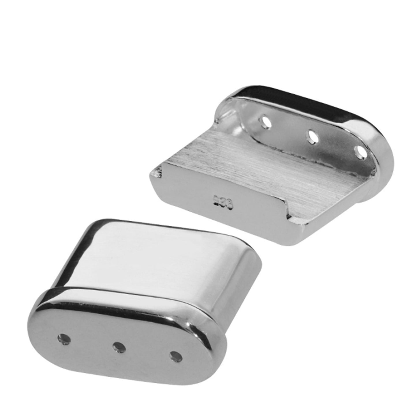 Armbandschließe Carré, Silber