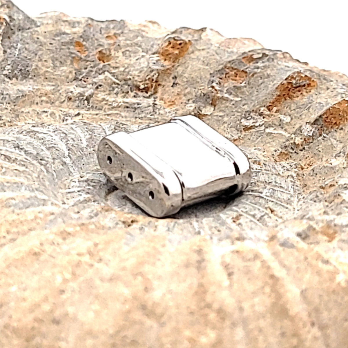 Armbandschließe Carré, Silber by Steindesign