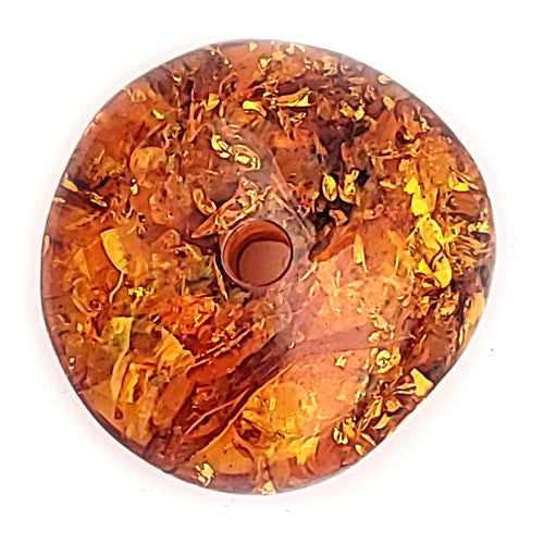 Bernstein Anhänger Donut - 1