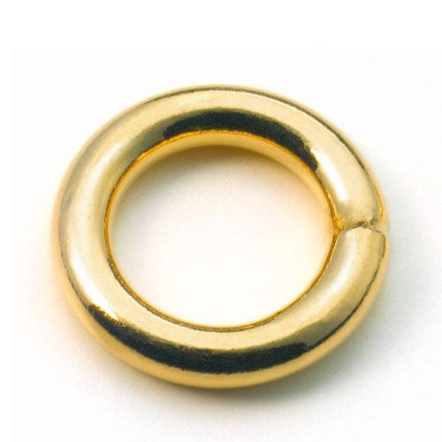 Binderinge geschlossen, Silber vergoldet - 1