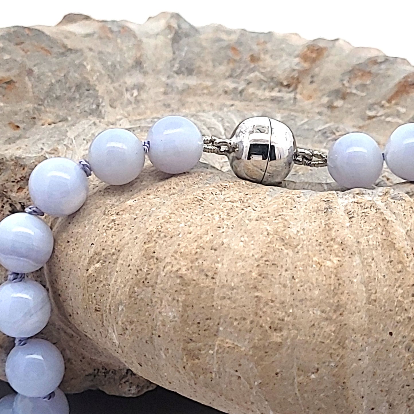 Chalzedon Kugelkette 8 mm