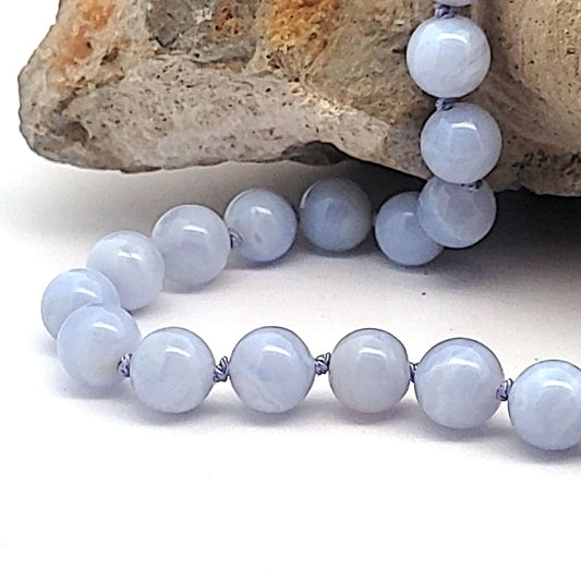 Chalzedon Kugelkette