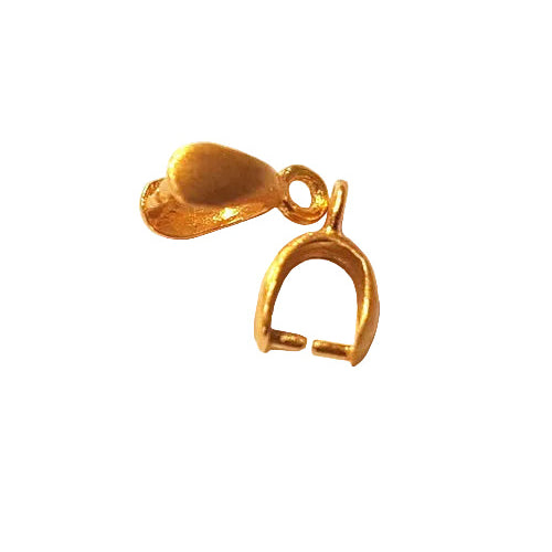 Clip/Steinhalter silber rosé vergoldet Steindesign - 1