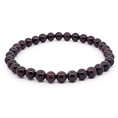 Granat Kugelarmband 6 mm - 1