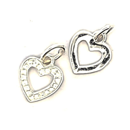 Herz Anhänger mini, silber - 2