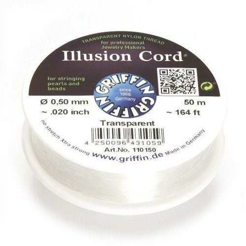 Illusion Cord Nylonfaden 0,50mm Griffin - 1