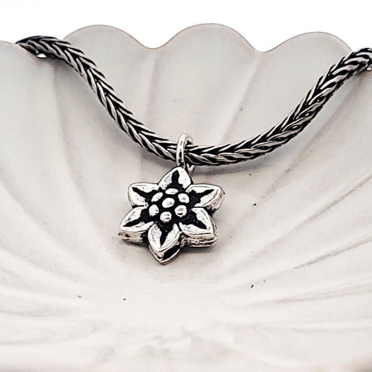 Indian_Charm_Silberbead_Edelweiss