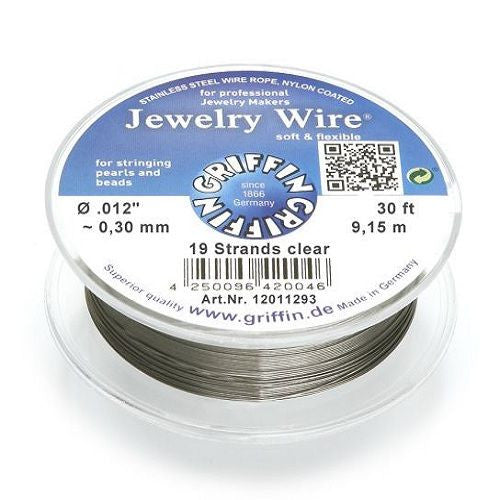 Juwelierdraht 0,30mm, 9,15m Rolle Griffin - 1