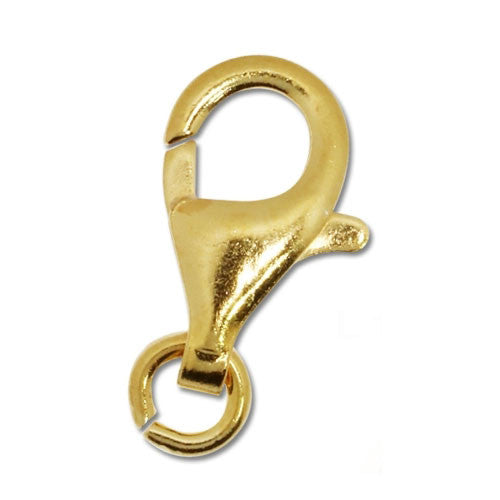 Karabiner 16mm, Silber vergoldet - 1