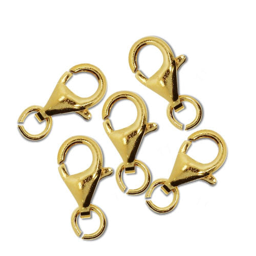 Karabiner 9 mm, Silber vergoldet - 1