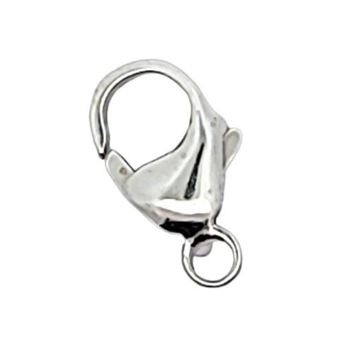 Karabiner mit fester Öse 16 mm, Silber - 1