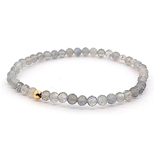 Labradorit-Kugel-4mm-facettiert-Armband