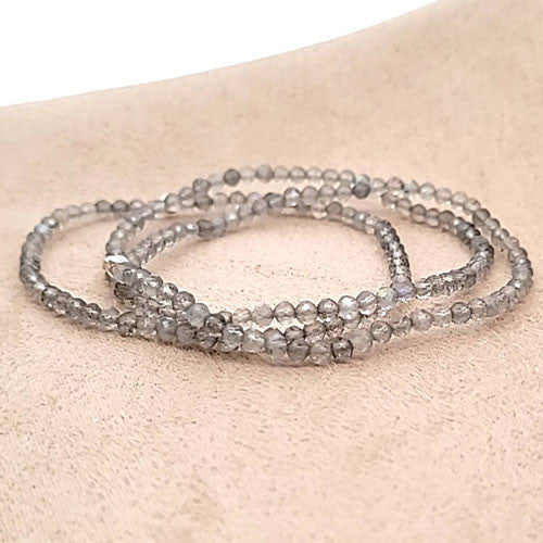 Labradorit A Armband facettiert 3 mm - 2