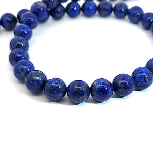 Lapis Lazuli A Kugelstrang 11 mm by Steindesign