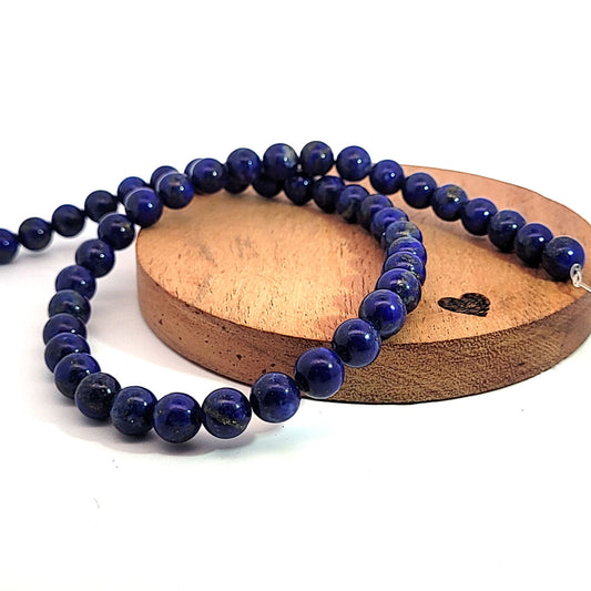 Lapis Lazuli A Kugelstrang 8 mm by Steindesign