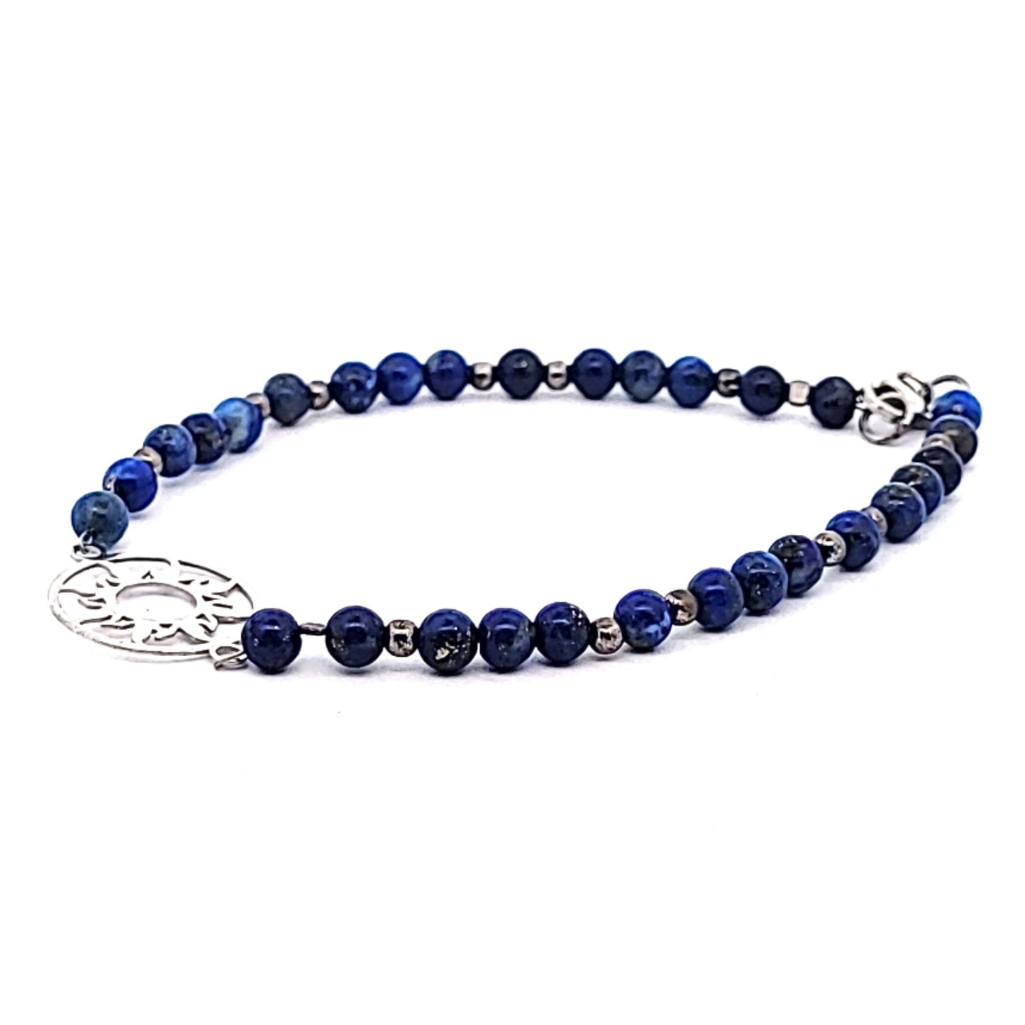 Lapis_Lazuli_Armband_Sonne_rhodiniert_1