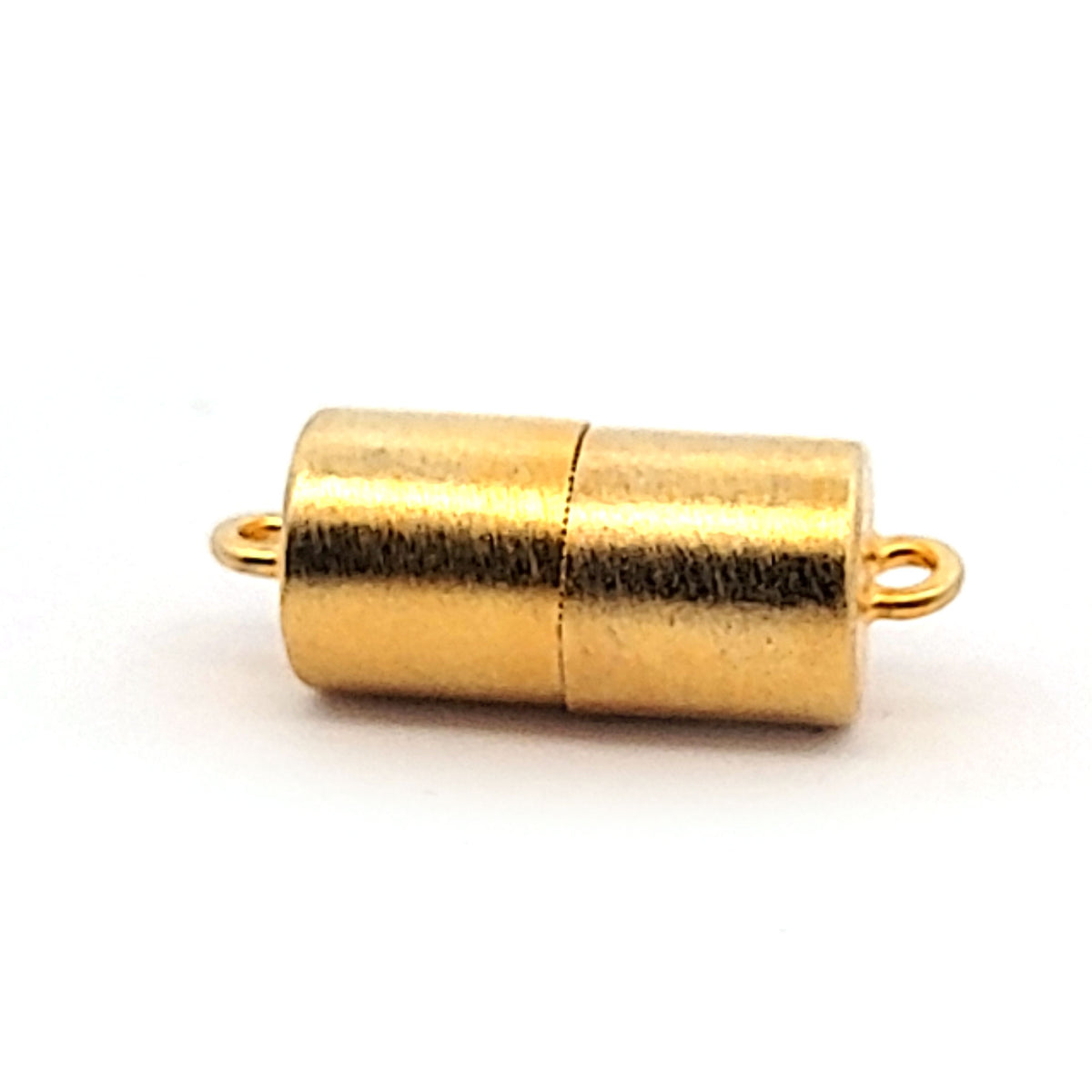 Magnet-Zylinderschließe 10 mm, Silber vergoldet matt by Steindesign