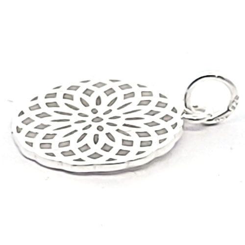 Mandala, silber - 2