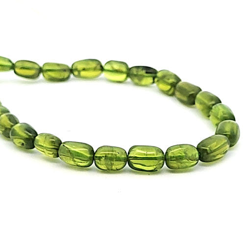 Peridot Strang Oval 7 x 10 -12 mm - 2