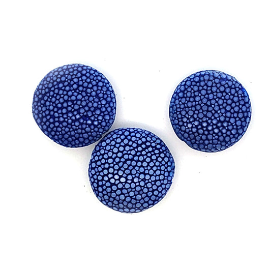 Rochenleder Disc blitzblau (1 Stück)