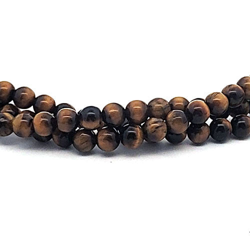 Tigerauge, Kugelstrang 4 mm - 1