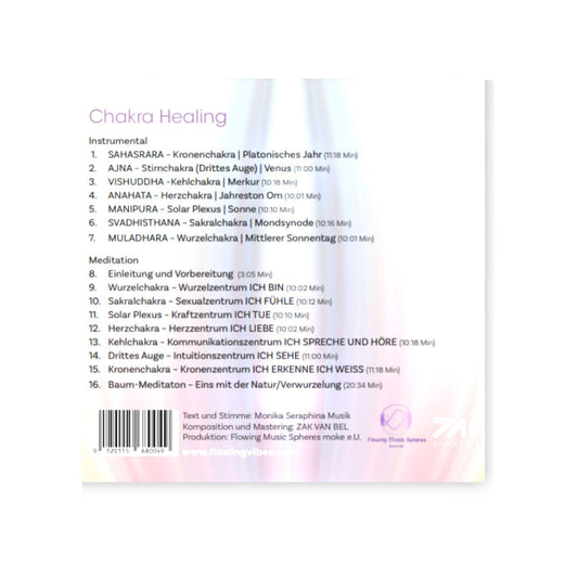 Guarigione dei chakra con Flowing Vibes - scheda audio microSD