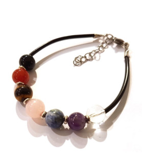 Healing stone bracelet Chakra Steindesign - 1