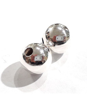 Ball 10 mm silver (2 pieces)  - 1