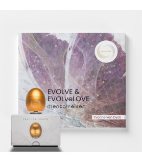Eyvo 3 - Set Mentalreisen Evolve and Evolvelove original Klangei gold, jetzt eyvo Eyvosense -  das original Klangei,  jetzt eyvo