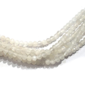 Moonstone faceted strand 3mm  - 1