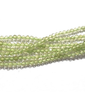 Peridot faceted strand 2mm  - 1