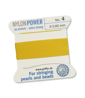 Nylon Power Perlseide gelb Griffin - 1