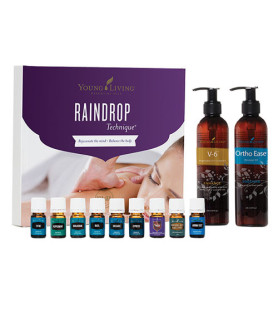 Young Living Raindrop Technique Kit Young Living Essential Oils - 1
