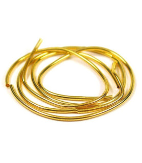 Pearl spiral wire gold 1,2mm Griffin - 1