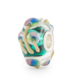 Mushrooms of Poise - Trollbeads glass bead  - 1