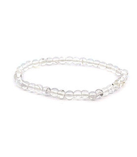 Rock crystal children's bracelet, 16 cm  - 1