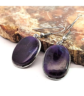 Sugilite earrings  - 1