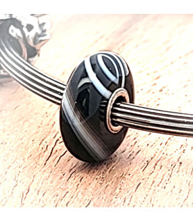 Black Agate Trollbeads Limited Bead Trollbeads - das Original - 2