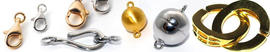 Clasps and carabiners for jewellery design
