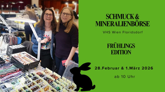 Steindesign auf der Schmuck- und Mineralien Messe Wien Floridsdorf 2026