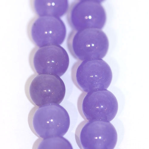 Jade lila, Kugelstrang 8mm  - 1