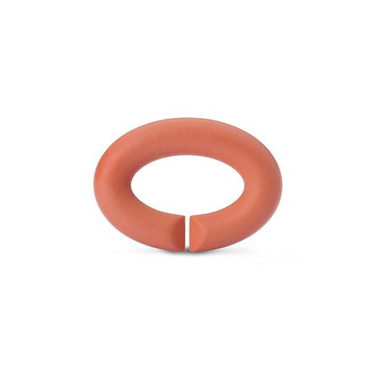 Kautschuk Link, soft apricot X Jewellery - 1