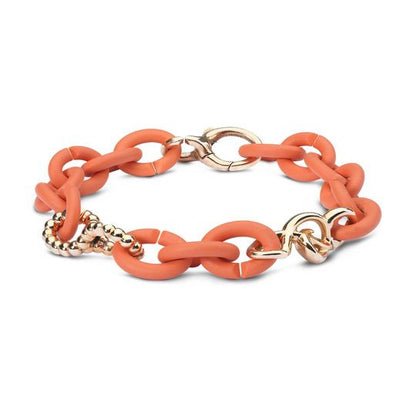 Kautschuk Link, soft apricot X Jewellery - 2