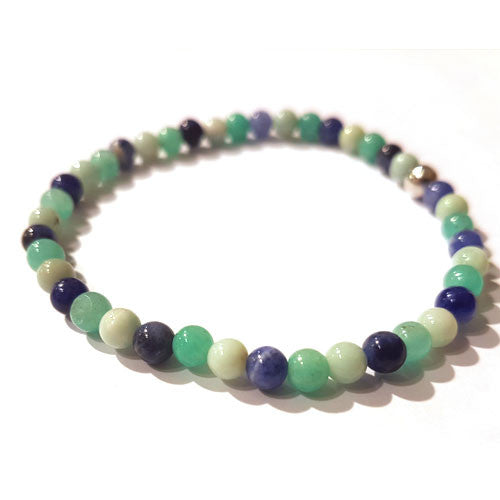 Sodalith-Amazonit-Armband Steindesign - 1