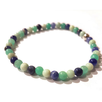 Sodalith-Amazonit-Armband Steindesign - 1