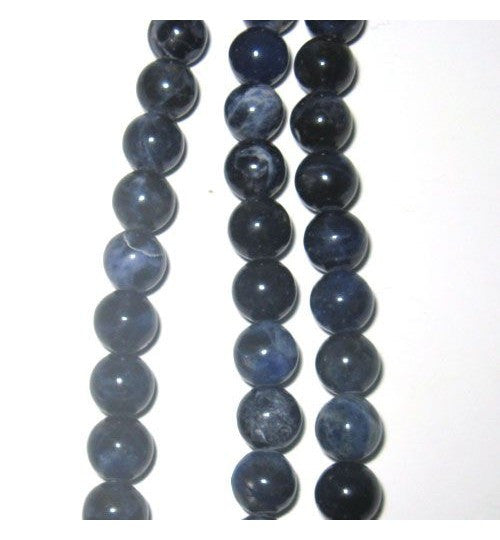 Sodalith Kugelstrang 10mm  - 1
