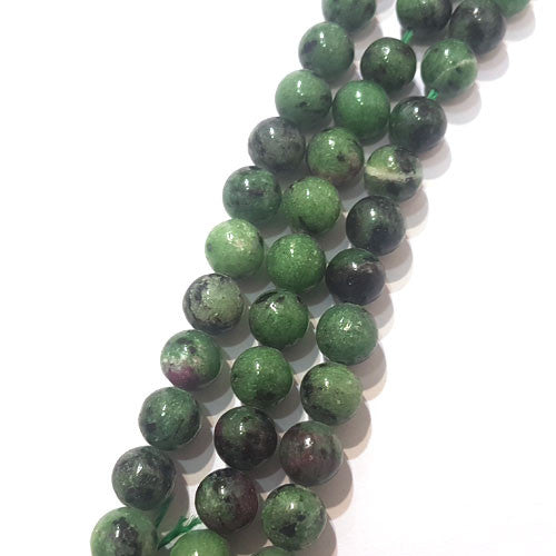 Rubin-Zoisit, Kugelstrang 8mm  - 1