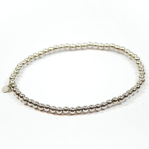 Kugel-Armband Silber 3mm  - 1